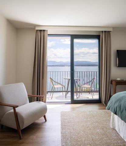 Maison du Lac - Modèle Texte/Image